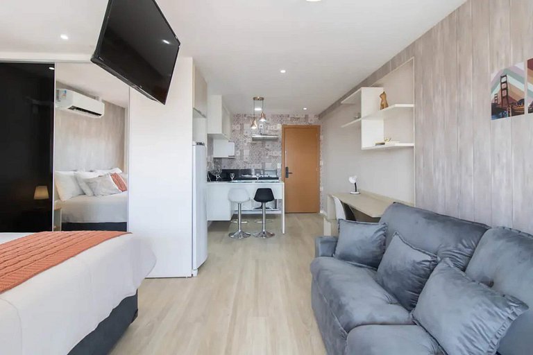 Breeze Studio 02.1503 · Piscina + Academia + Vaga