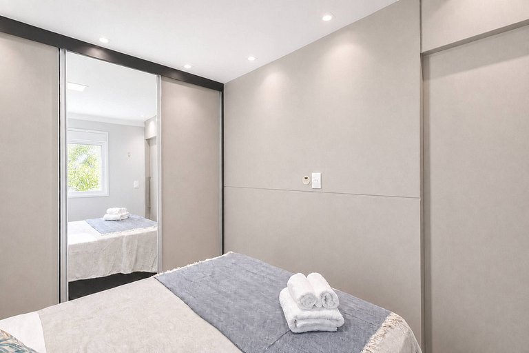 Cozy Studio 021610 · Piscina + Academia + Vaga