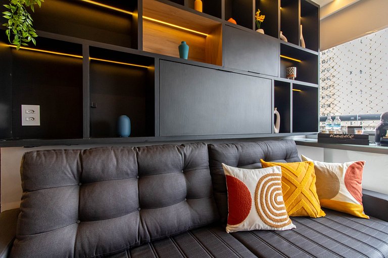 Concept Home Studio 05210 Piscina+Vaga · 7 km GRU