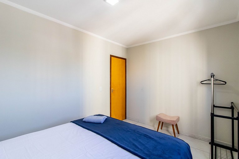 Apartamento aconchegante 0682 · 2 quartos + vaga · Shopping