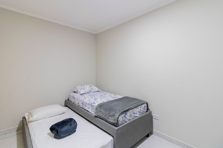 Apartamento aconchegante 0682 · 2 quartos + vaga · Shopping