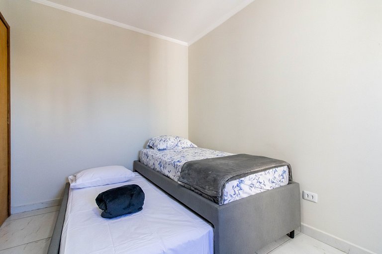 Apartamento aconchegante 0682 · 2 quartos + vaga · Shopping