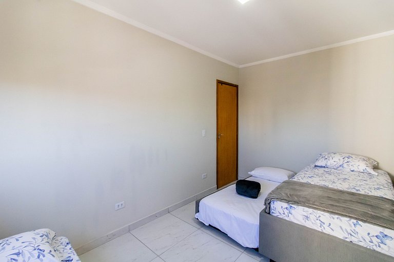 Apartamento aconchegante 0682 · 2 quartos + vaga · Shopping