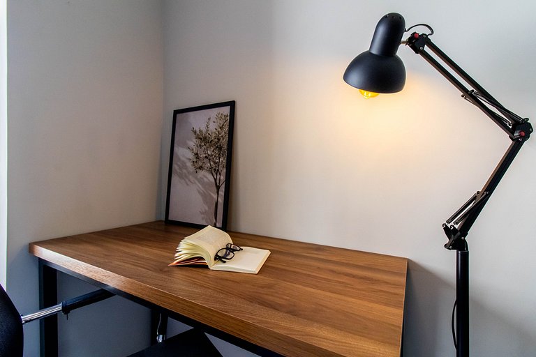 Apartamento aconchegante 0682 · 2 quartos + vaga · Shopping