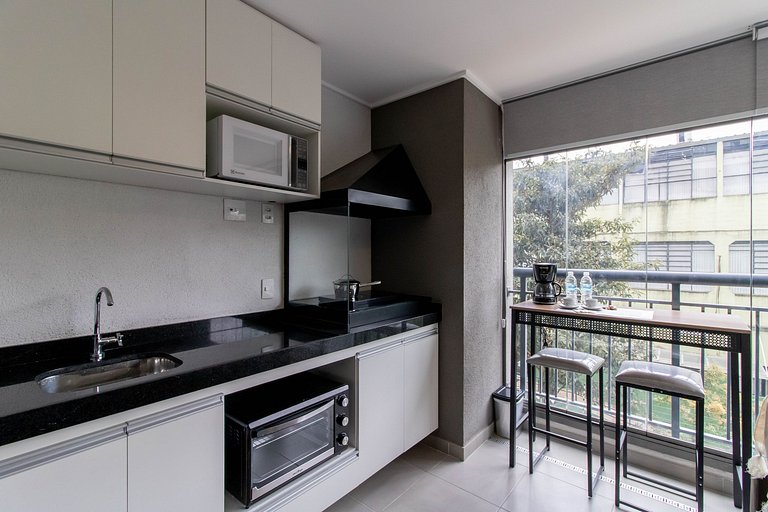 Giardino Smart Studio 05205 · 7 km GRU+Vaga+Pisc