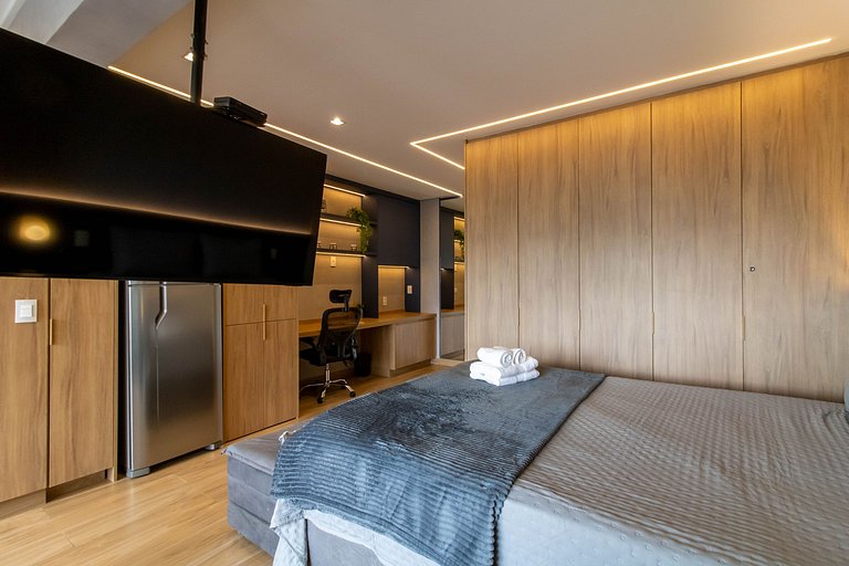 Concept Home Studio 05210 Piscina+Vaga · 7 km GRU