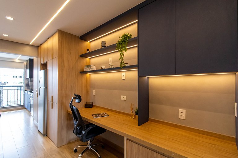 Concept Home Studio 05210 Piscina+Vaga · 7 km GRU