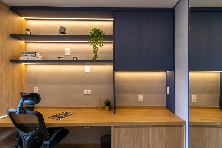 Concept Home Studio 05210 Piscina+Vaga · 7 km GRU