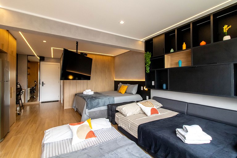 Concept Home Studio 05210 Piscina+Vaga · 7 km GRU