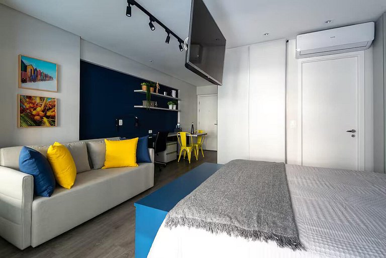 Studio moderno e sofisticado, Centro São Paulo 117