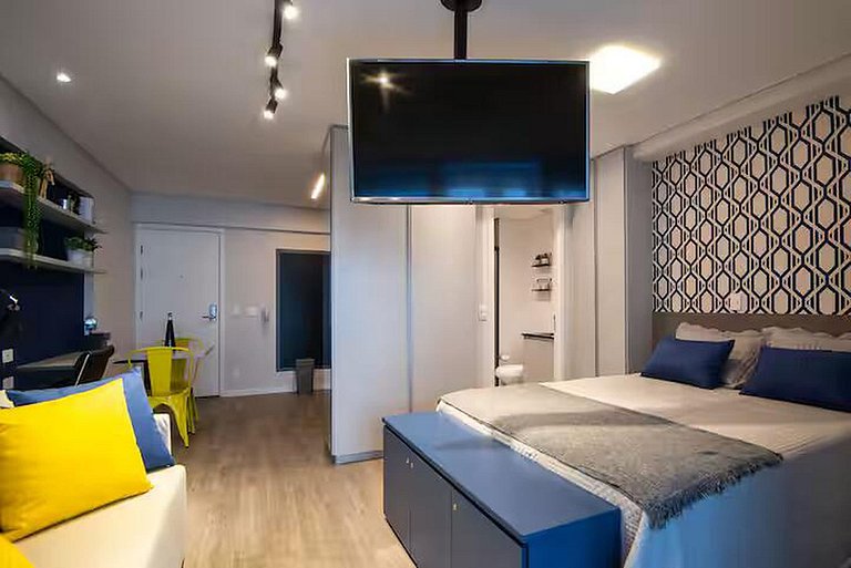 Studio moderno e sofisticado, Centro São Paulo 117