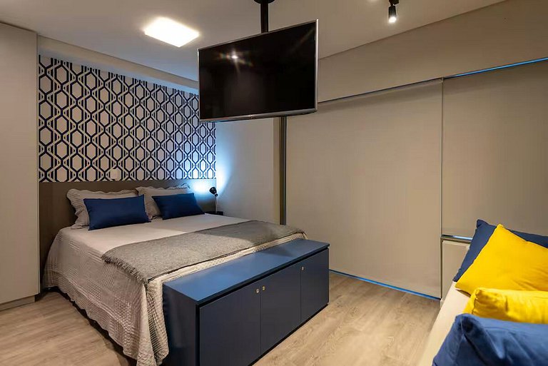 Studio moderno e sofisticado, Centro São Paulo 117