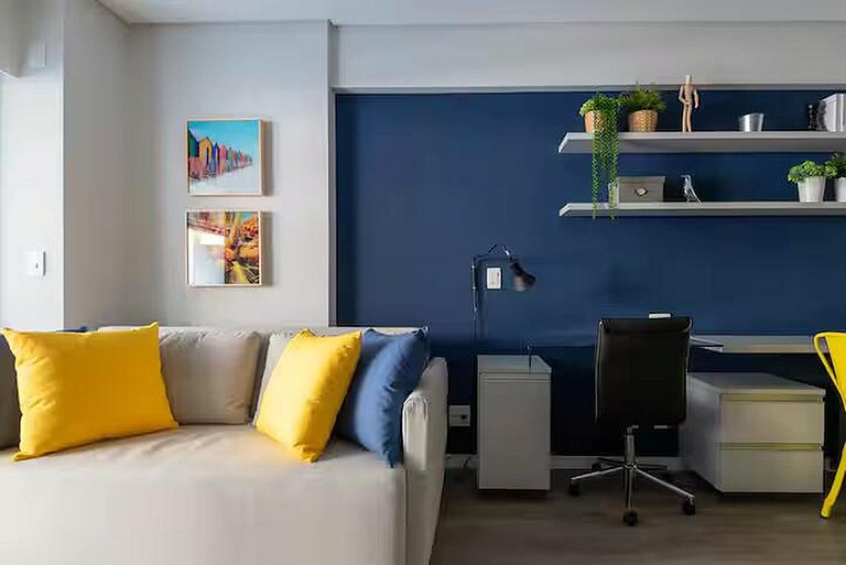 Studio moderno e sofisticado, Centro São Paulo 117