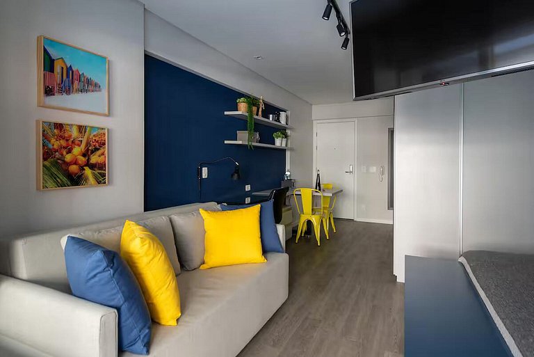 Studio moderno e sofisticado, Centro São Paulo 117