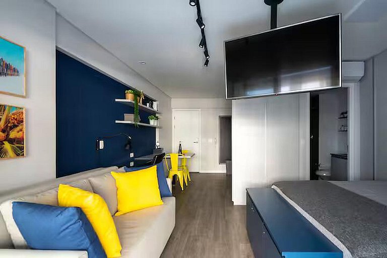 Studio moderno e sofisticado, Centro São Paulo 117