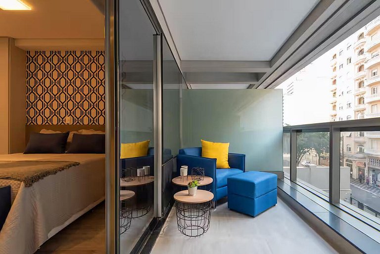 Studio moderno e sofisticado, Centro São Paulo 117