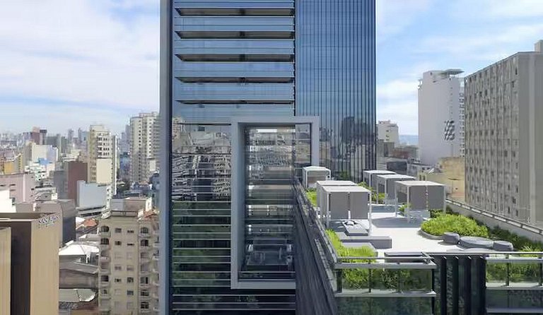 Studio moderno e sofisticado, Centro São Paulo 117
