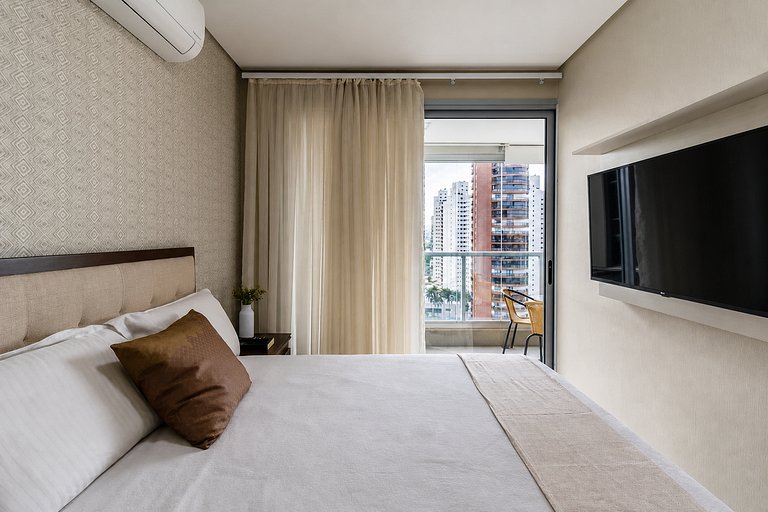 Patteo Charm Apartment 031003 Vaga + Central + GRU