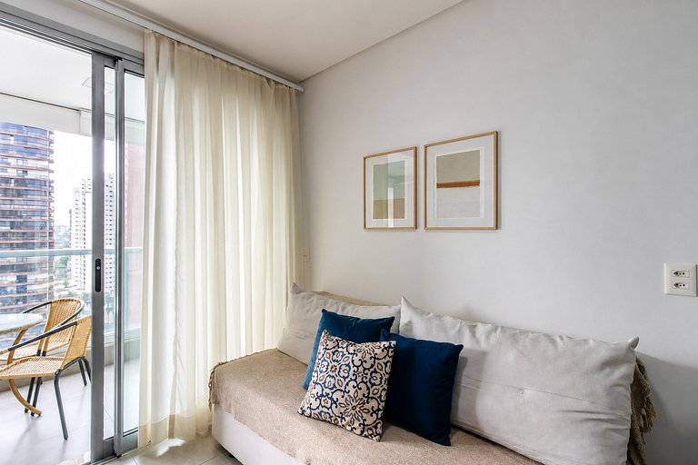 Patteo Charm Apartment 031003 Vaga + Central + GRU