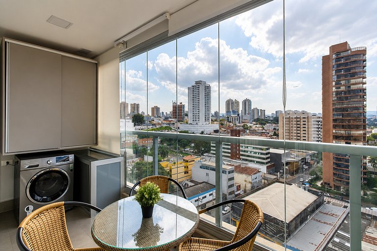 Patteo Charm Apartment 031003 Vaga + Central + GRU