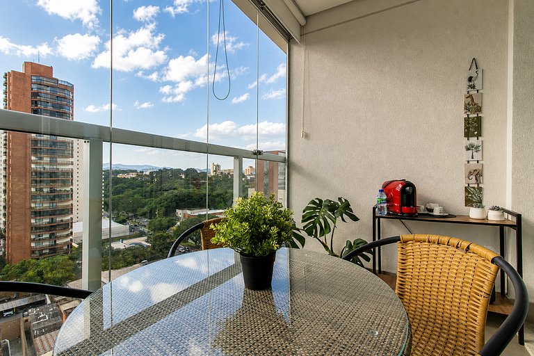 Patteo Charm Apartment 031003 Vaga + Central + GRU
