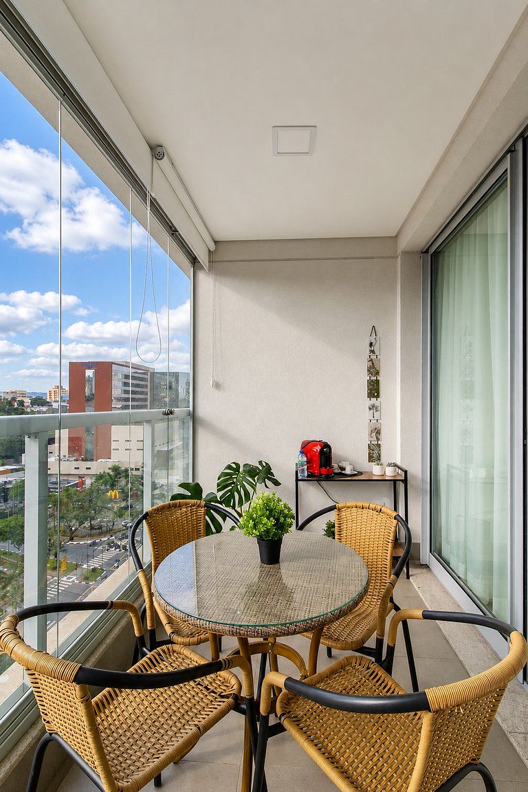 Patteo Charm Apartment 031003 Vaga + Central + GRU