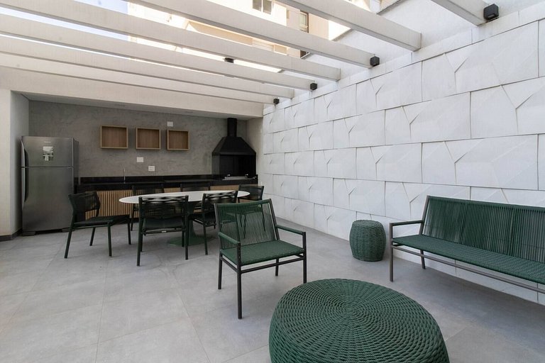 Patteo Charm Apartment 031003 Vaga + Central + GRU