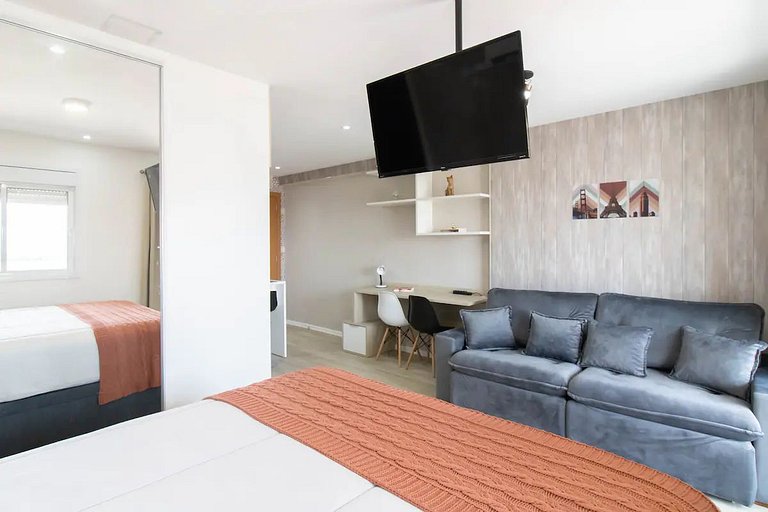 Breeze Studio 02.1503 · Piscina + Academia + Vaga