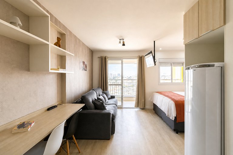 Breeze Studio 02.1503 · Piscina + Academia + Vaga