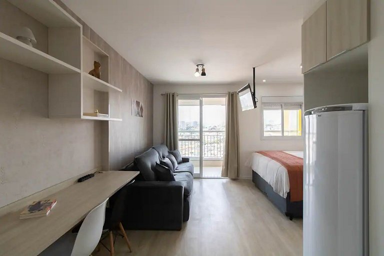 Breeze Studio 02.1503 · Piscina + Academia + Vaga