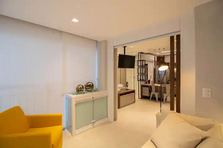 Unique Studio 011803 Vaga +Ar +Shopping +Piscina