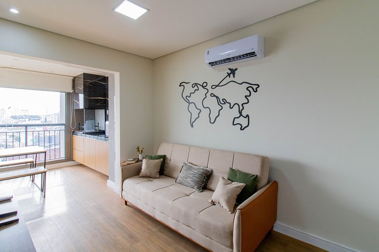 Living Apartment 051109 | 2 Quartos | GRU